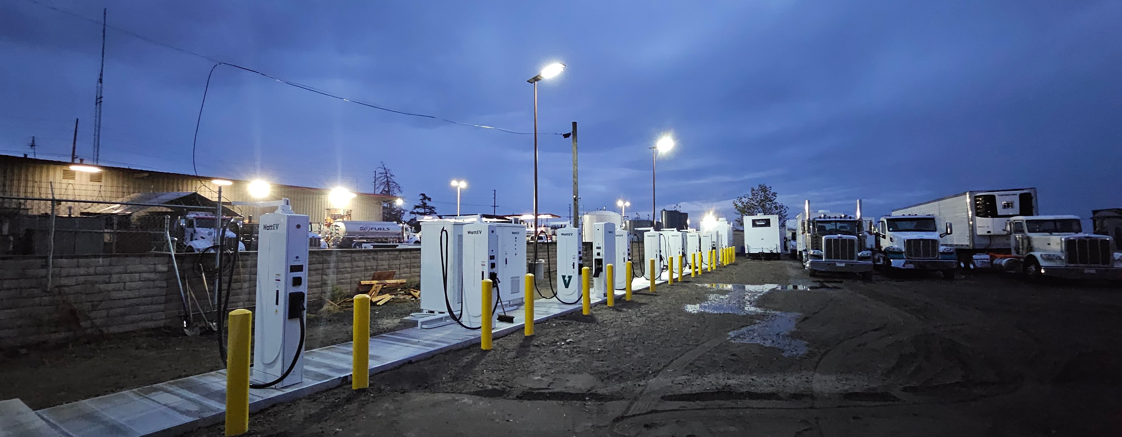 WattEV charging depot in Oxnard
